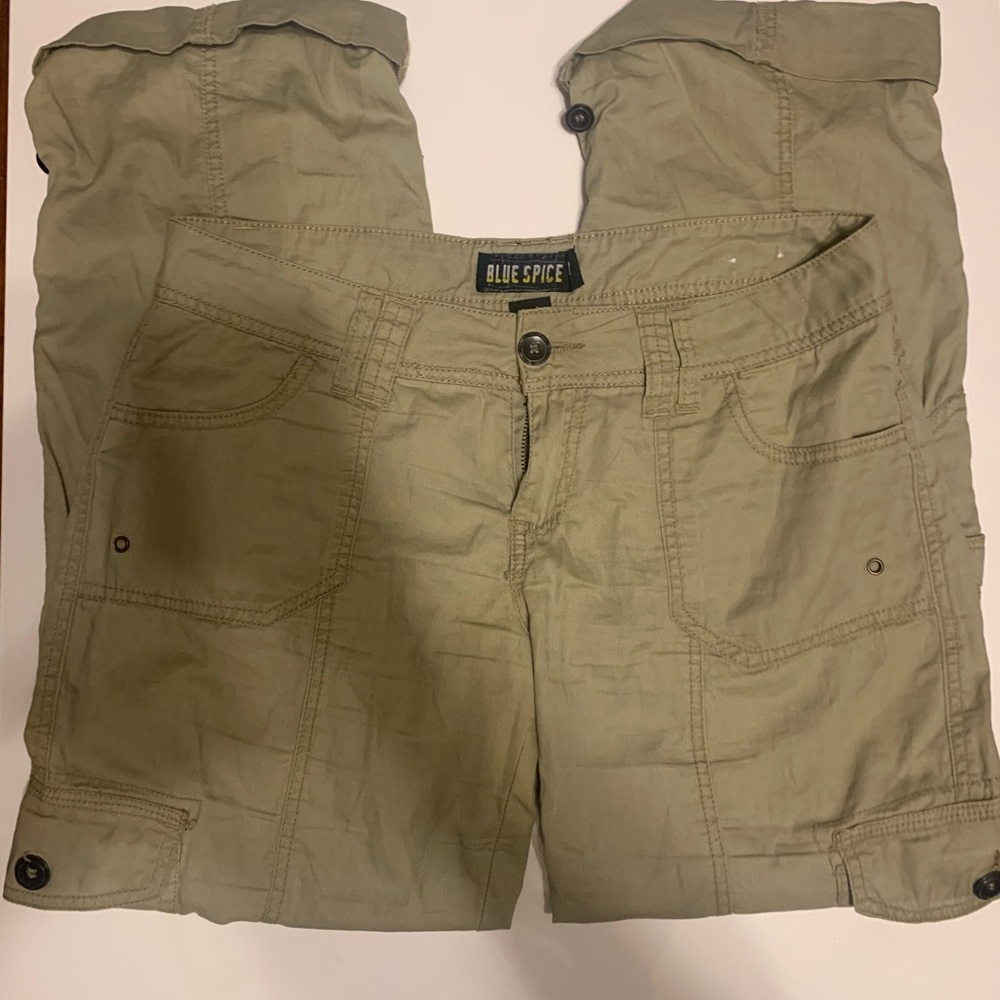 Blue Spice Khaki Cargo Pants